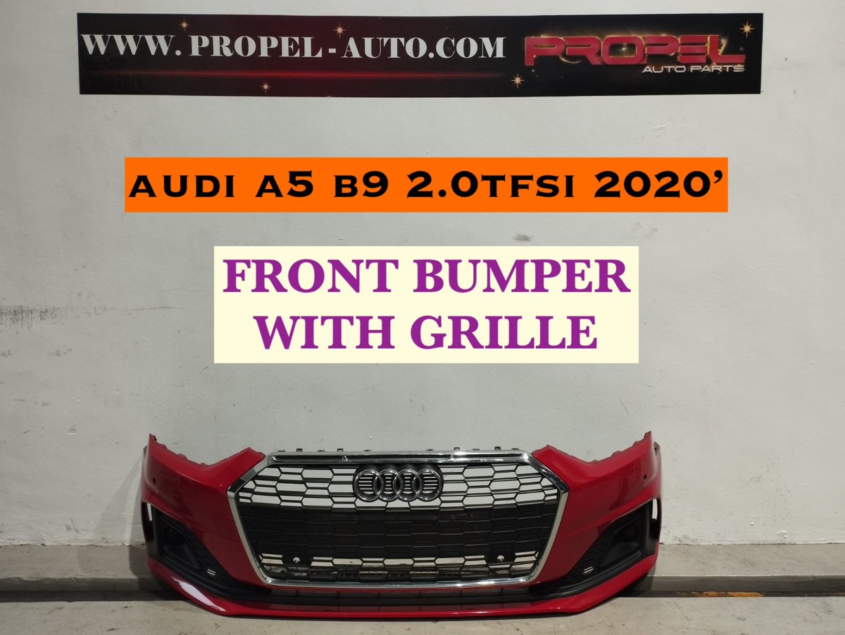 propelauto's tweet photo. Audi A5 B9 2.0TFSi 2020' Front Bumper with Grille #OnSale 

Shop Genuine Bumpers at #PropelAuto #SG 

#AudiSG #SingaporeCar #SupportLocal #A5Bumper #HoneycombGrill #RadiatorGrille #GenuineKit #Bumpers #Bodykit #SGCars #PropelAutoParts #SG #AudiBumpers #Facelifted #SGWorkshops https://t.co/fThBLCRO2u