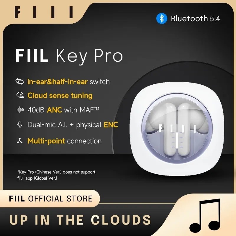 tallafil's tweet image. 🚨 EXCLUSIVA
Ja a la venda els FIIL KEY PRO

📡 Bluetooth 5.4
🔊 Diafragma compost de 10.1mm
🔇 Cancel·lació de soroll -40dB
🔁 Connexió multi-dispositiu
👂Disseny exclusiu amb o sense coixinets
🎙️4 micròfons amb I.A.
🔋Fins a 30h
💧IPX5
🍃4.2g
#FiilKeyPro
a.aliexpress.com/_EuJ2odd