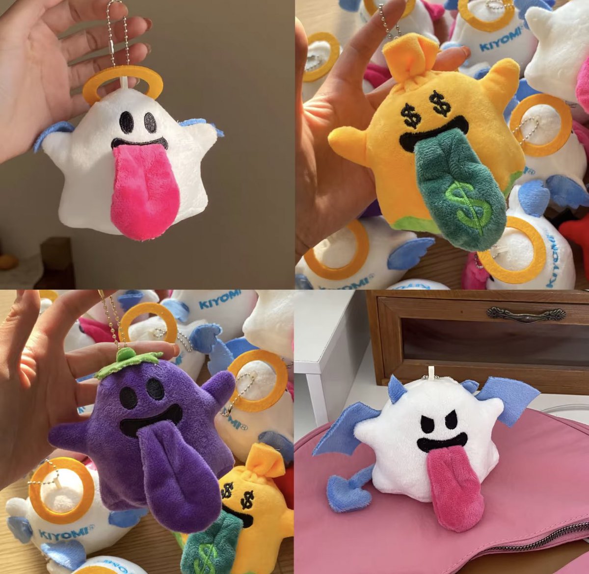 พวงกุญแจ ผีน้อยแฮ่ แบร่~👻