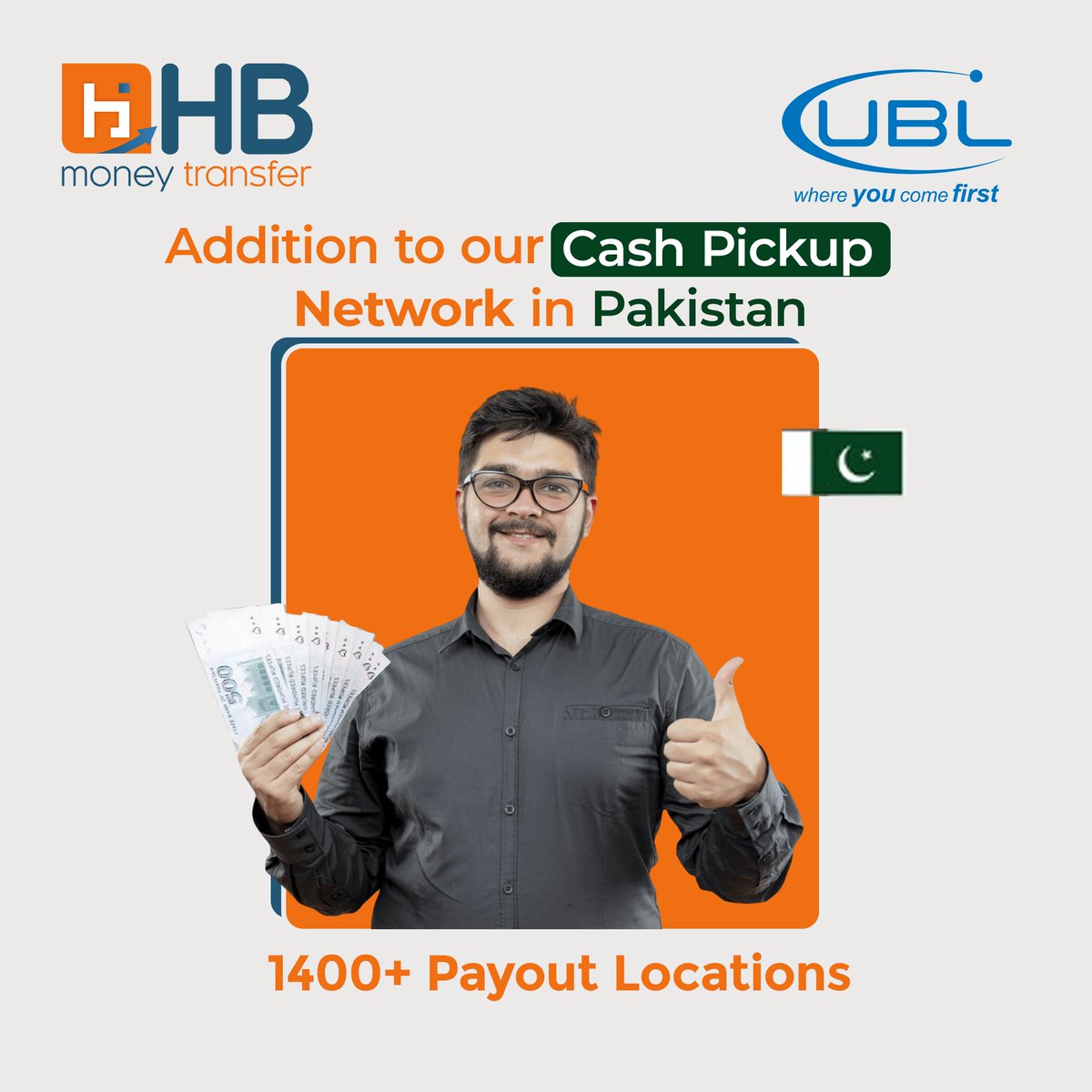 Send money via #HBMoneyTransfer - the fast, secure & convenient way! With 1400+ cash pickup locations across Pakistan, money is just a few clicks away! #UBLMoneyTransfer #UBLPakistan #EasyMoneyTransfer #MoneyInMinutes #DigitalMoneyTransfer #SecureMoneyTransfer
