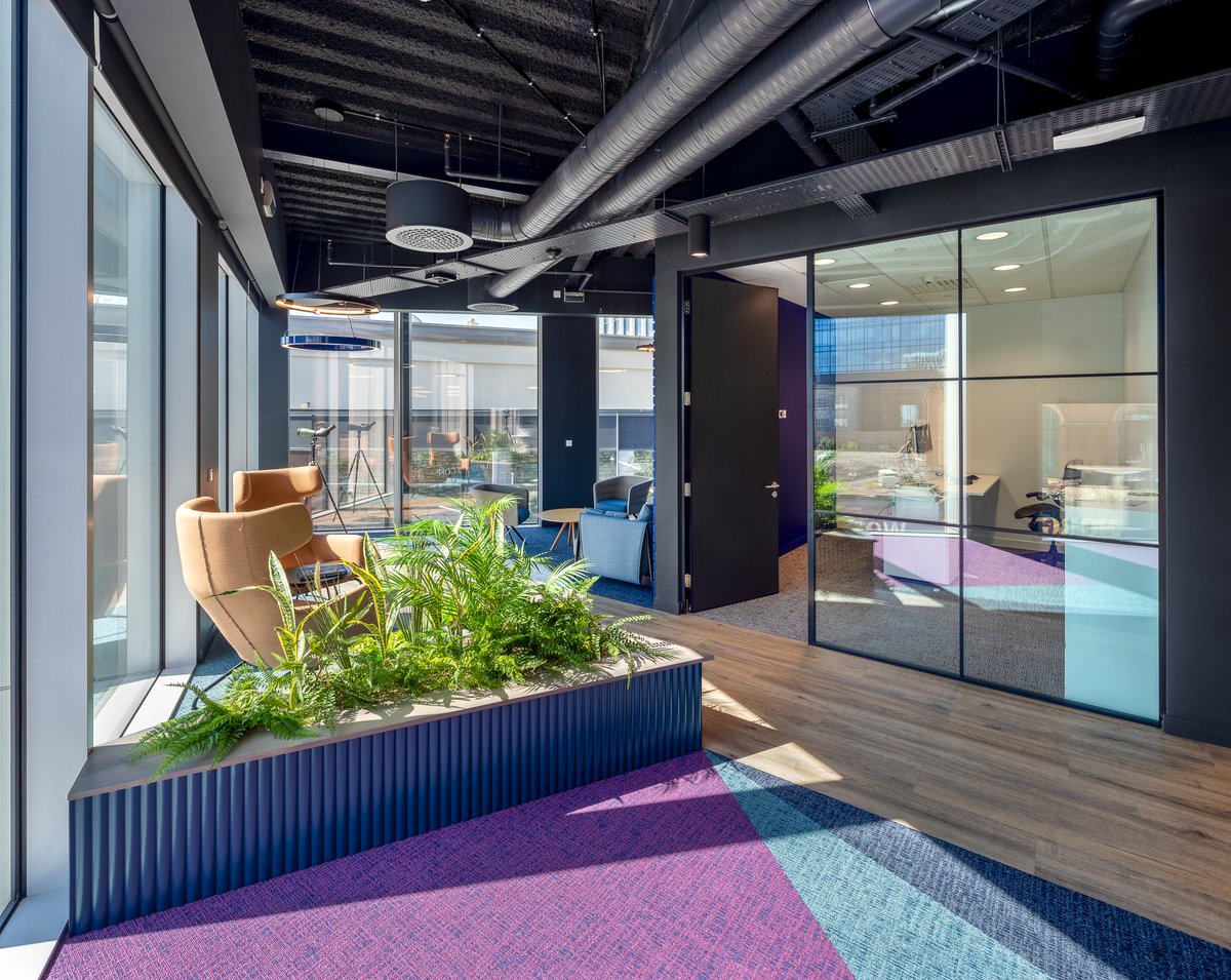 We recently completed the design fit-out for Bourns, Inc. the American electronics company. The fit out is located at Penrose Dock, Cork and accommodates offices, workstations, breakout areas, call pods and a laboratory. ww.wilsonarchitecture.ie