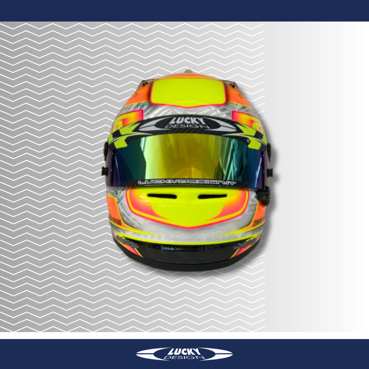 LuckyDesignSrl's tweet photo. New helmet for Ziming Wang with bright colors and #shiny effects 🌟

Save this post if you like this design!

#Arai #motorsport #gtchallenge #helmetlovers https://t.co/seenoNZdza