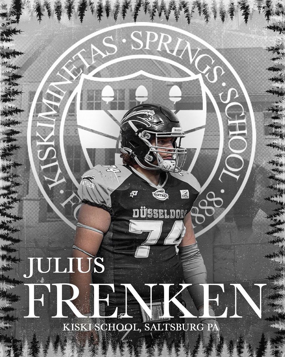 Julius Frenken (@juliusdp74) on Twitter photo Today I will start my journey at the kiski school I am happy and excited for this opportunity.<a href="/KiskiAthletics/">Kiski Athletics</a> <a href="/TheKiskiSchool/">The Kiski School</a> Today I will start my journey at the kiski school I am happy and excited for this opportunity.<a href="/KiskiAthletics/">Kiski Athletics</a> <a href="/TheKiskiSchool/">The Kiski School</a>