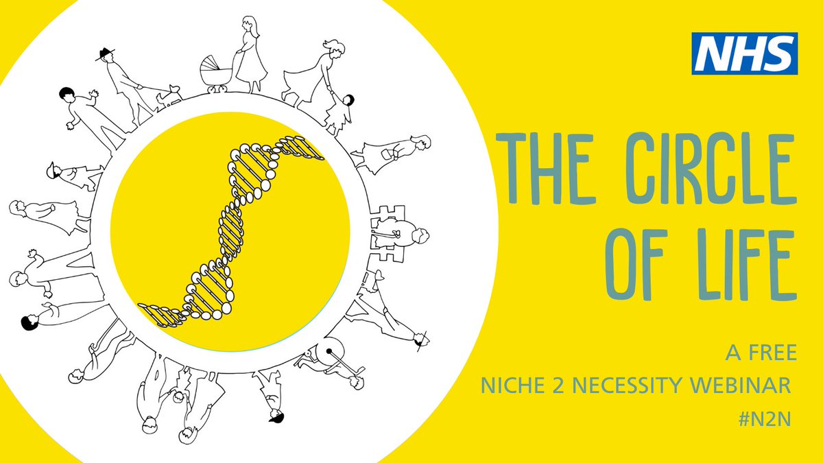 #Epigenetics is the study of how behaviours & environment can cause changes that affect the way our #genes work. Listen to @wabbasy at this webinar.   

Book your place today: ney-genomics.org.uk/niche-2-necess… 

#newborn #ChildHealth #Genomics #Midwifery #Nursing #HealthVisitors