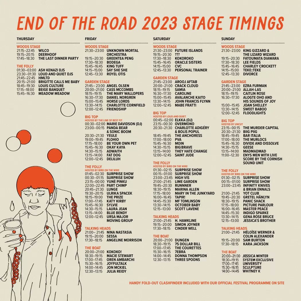 Fuuuuuck yeah - we're playing <a href="/EOTR/">EndOfTheRoadFestival</a> 2023 ! 💥 onstage Fri, 20:45, The Folly stage... 💥♥️