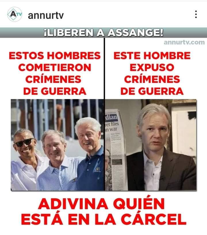ndurancoronado's tweet photo. #FreeAssangeNOW https://t.co/5VCl4c2Mcr