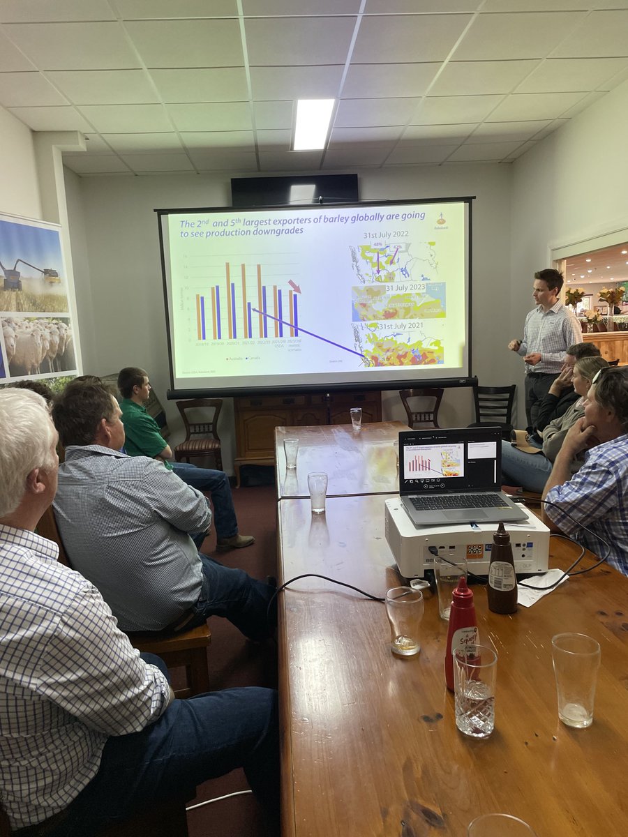 Canadian drought keeps getting worse. Drought in Canada, drying conditions in Aus and China back in the market is a supportive of local barley markets this year. #agchatoz ⁦<a href="/RabobankAU/">Rabobank Australia</a>⁩