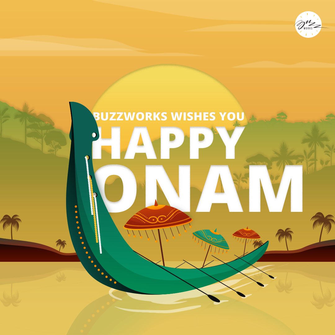 BuzzWorksIndia's tweet photo. In Onam, let's race our boat through every wave and head towards victory. 

Buzzworks wishing you all a smooth and prosperous year!  

#BuzzWorks #FlexibleWorkSpaces #CoworkingSpaces #YourVibeYourTribe #Networking  #WorkSpace #Workplace #OfficeSpace https://t.co/V6RFClMpS6