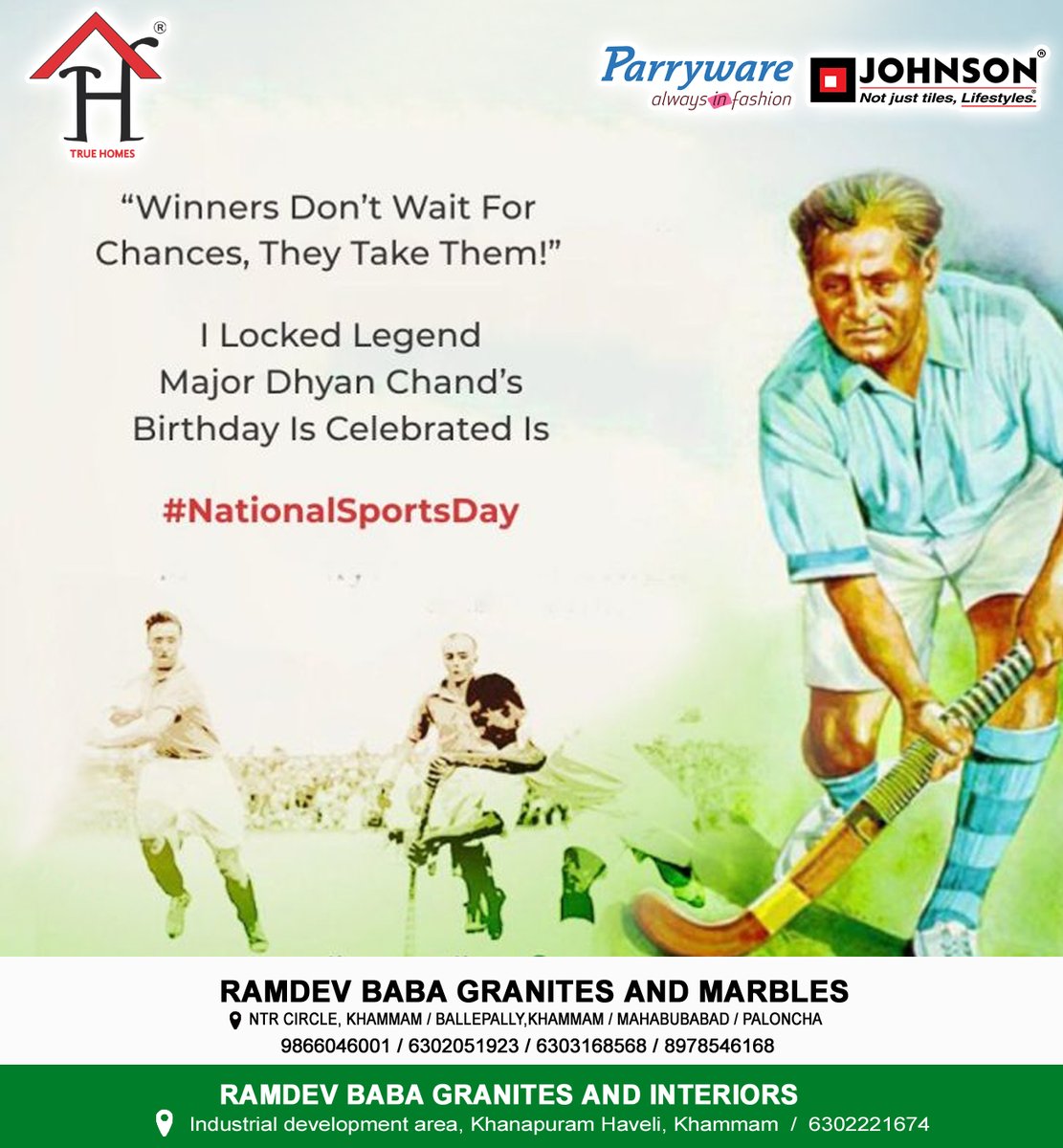 ramdev_and's tweet image. He who writes prose builds his temple to Fame in rubble; he who writes verses builds it in granite.
Contact us :+91 70757 65998
ramdevbabagranites.com/index.html
#ramdevmarbles #hyderabad #khammam #ramdevbabamarblesgranites #marbles #granites #graniteswhite #blackgranites #homebuilders