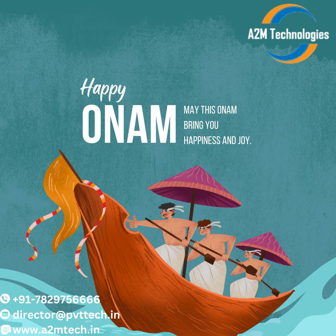 TechnologiesA2m's tweet photo. Wish you all a prosperous, colourful, healthy, wealthy and fun-filled Onam! Let this season bring you all lot of good luck, peace of mind, happiness and all that you wish for!
Contact us: +91 7829756666
Visit Us: https://t.co/SuI5AwXnWK
#a2mtechnologies #Onam #Onam2023 #HappyOnam https://t.co/HHCpeJl1Oc