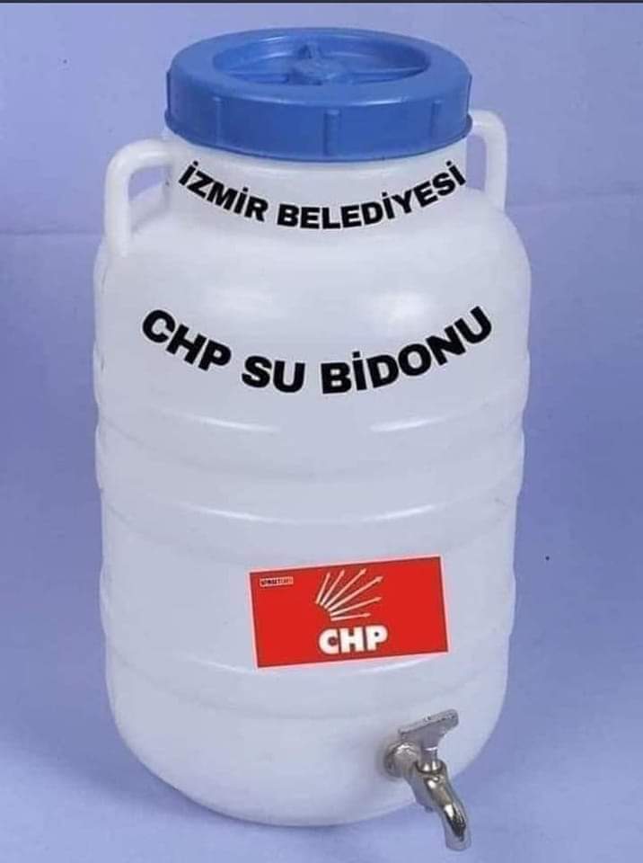 BİDON DAHİ CHP DEN DAHA DEĞERLİ