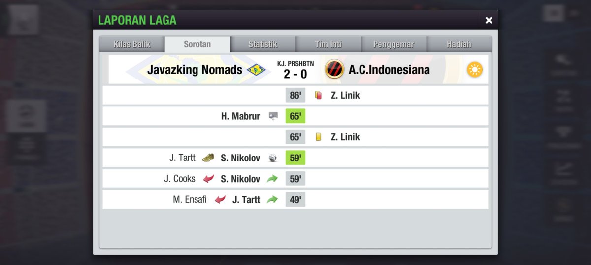 JKNomads's tweet photo. Another +3 points ✅
First cleansheet this season ✅
.
.
#Liga3TEI #TopEleven #TopElevenIndonesia https://t.co/hSJYrYTayR