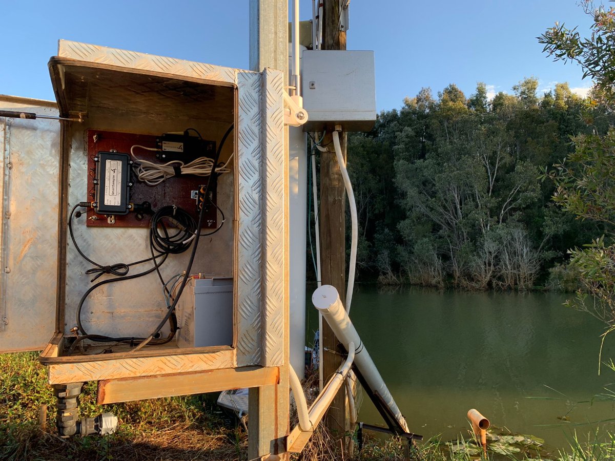 SmartSampler's tweet image. Busy days for the guys from @SCUonline installing our #SmartSamplers for autonomous water quality monitoring in the northern rivers! 🌊📊 #WaterQuality #EnvironmentalTech