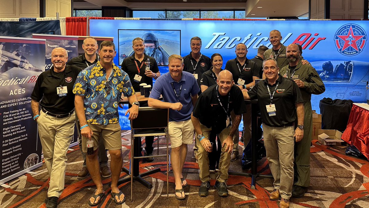 Great TailHook ‘23 for the Tactical Air Support Team.  Fly Navy and Check Six!!