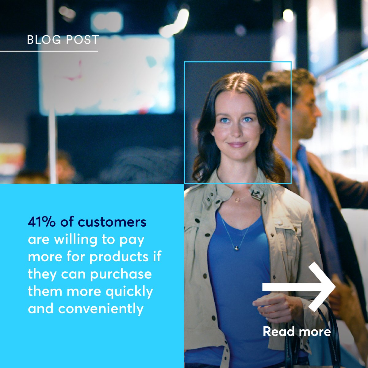 In an increasingly competitive retail environment, in which 41% of customers are willing to pay more for products if they can purchase them more quickly and conveniently, investment in automation is critical. Click here to find out more: bit.ly/3qKcl1Q