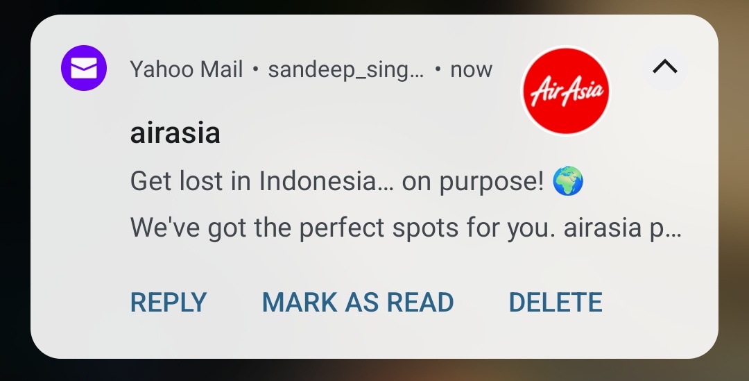 TomarSandeep16's tweet photo. Why would I want to get lost🤦‍♂️and that too on purpose? Maybe a better appealing line next time? 
@airasia https://t.co/x4E8ualeNw