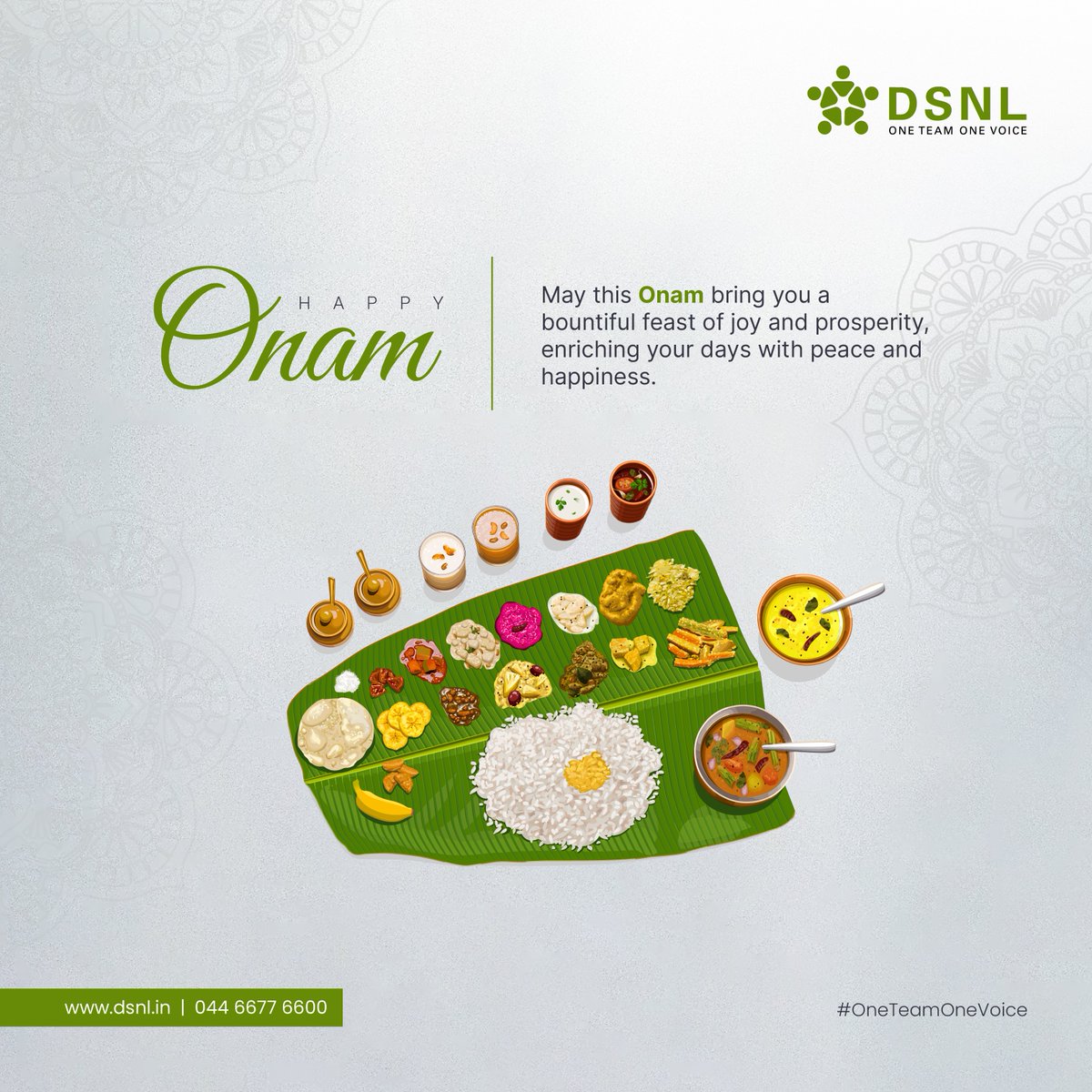 DoorSabha's tweet photo. Wish you all a very happy, prosperous, colorful, healthy, wealthy and fun filled Onam!
#onam #DSNL #HappyOnam #onamcelebration #kerala #celebration #onamspecial #onam2023 https://t.co/g5zmwVBWVU