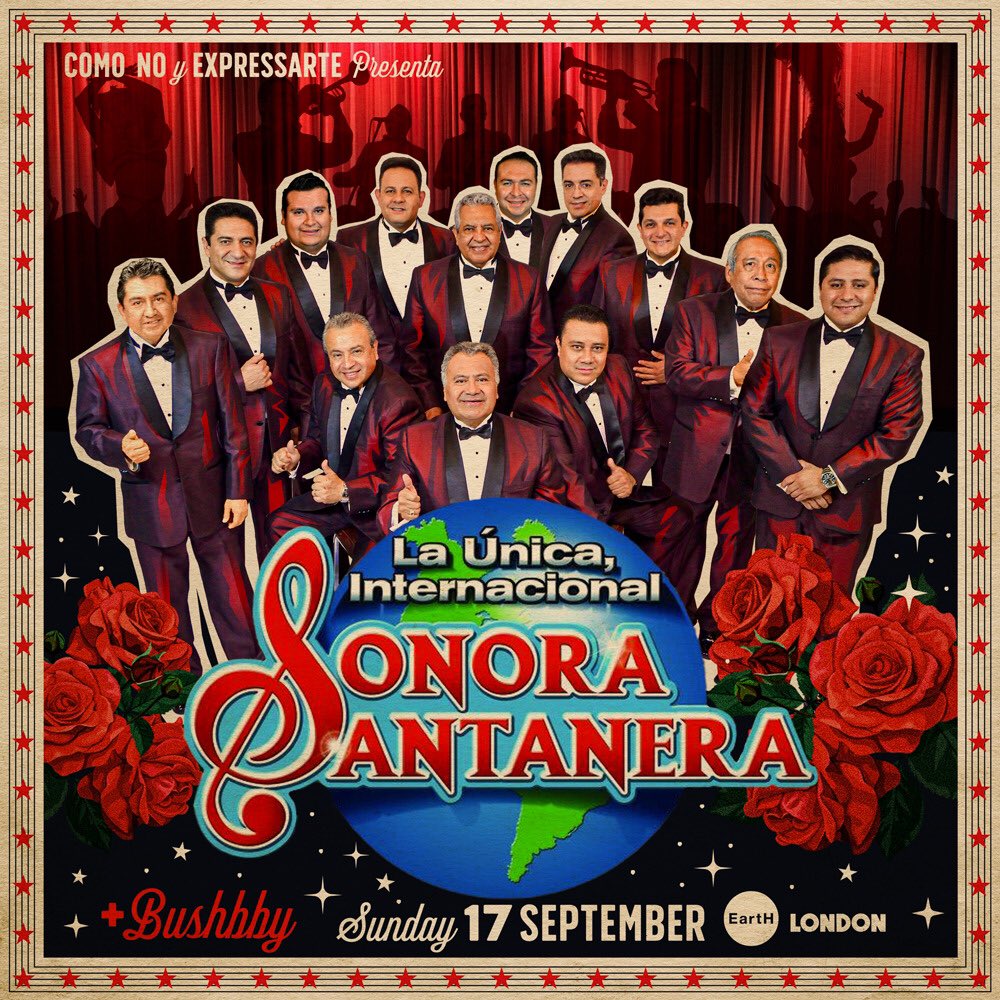 La Sonora Santanera en Londres!
17 de Sept

Boletos 
comono.co.uk/live/sonora-sa…