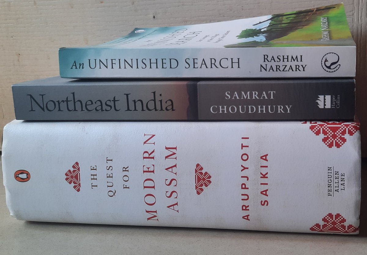 Zafri (@zafrimn) on Twitter photo For August, had 3 books on my reading list. Could finish only "Unfinished". Carrying forward <a href="/MrSamratX/">Samrat X সম্রাট</a> and #ArupjyotiSaikia's books to next month.
#ReadingList #Reading #Northeast #Assam #Books #BooksWorthReading #BookTwitter #BooksOnNortheast #BooksOnAssam #ModernAssam For August, had 3 books on my reading list. Could finish only "Unfinished". Carrying forward <a href="/MrSamratX/">Samrat X সম্রাট</a> and #ArupjyotiSaikia's books to next month.
#ReadingList #Reading #Northeast #Assam #Books #BooksWorthReading #BookTwitter #BooksOnNortheast #BooksOnAssam #ModernAssam