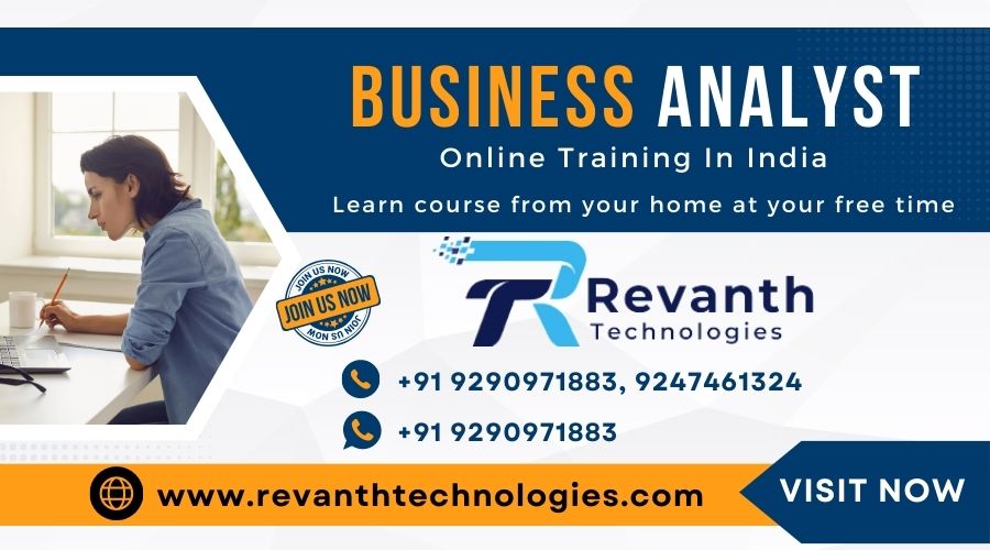 RevanthOnline's tweet image. Revanth Technologies provides Business Analyst online training in Hyderabad India.
Call / WhatsApp : 9290971883, 9247461324
#RevanthTechnologies #BusinessAnalystTraining #OnlineTraining #businessanalyst #businessanalyst #Businessanalystonlinetraining #BusinessAnalystTraining
