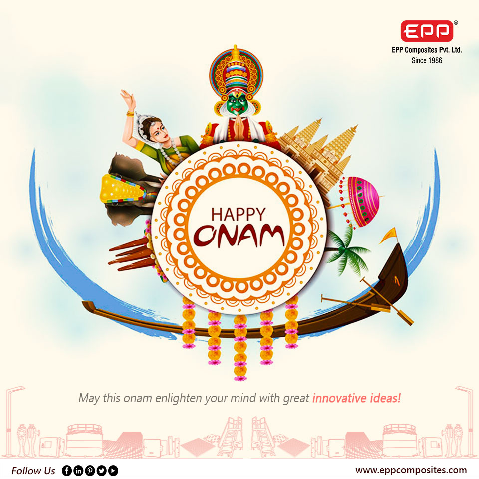 eppcomposites's tweet photo. Happy Onam
May this onam enlighten your mind with great innovative ideas!

#onam2023 #onamcelebration #happyonam #festivalvibes #hindufestival #kingmahabali #kerala #frpproducts #epp #exportersindia https://t.co/Fp3ShSiJCz