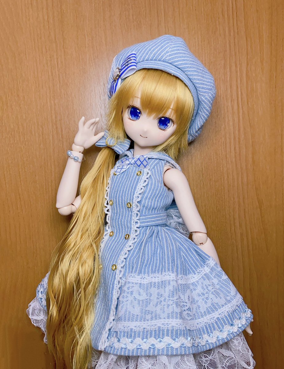 ビスクドール ❤️パープルアイの可愛いBru•Jne ❤️ リプロ ビスク