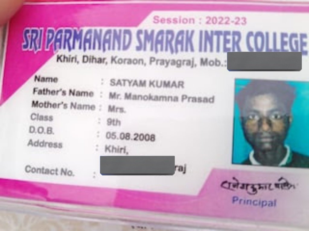 ShubhamFdNP's tweet photo. 16 years old Satyam Sharma brutally k!lled by Mohsin and Mohammad Yusuf in Prayagraj. He was protecting his sister from the accused who were harassing her. Mohsin and Yusuf beaten him with pointed weapons until he d!ed. An incident from Prayagraj, UP. https://t.co/Uw4Go7yfkT