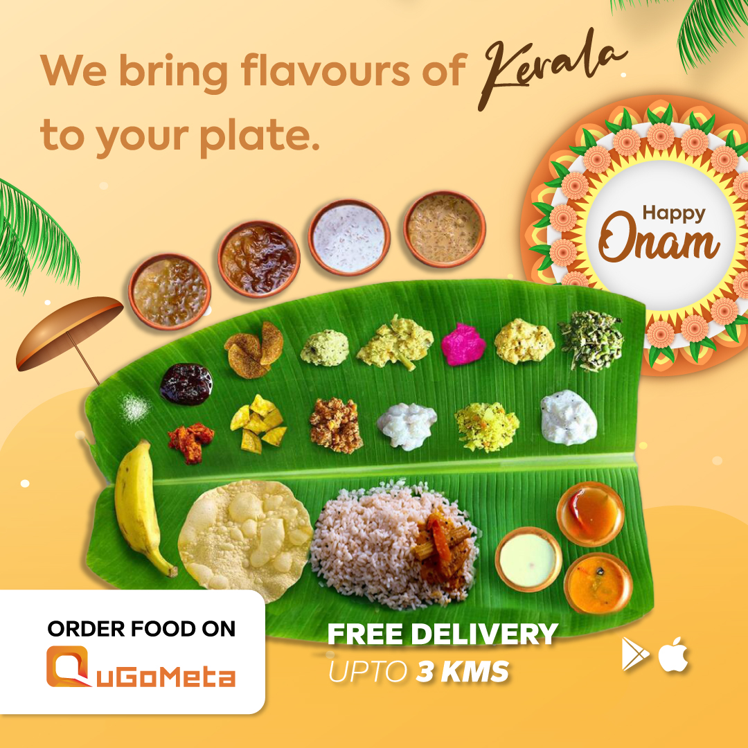 qugometa's tweet photo. Delivering Onam Happiness to Your Doorstep! Enjoy the Flavors of Sadhya with QuGoMeta 🌺😍😇

#onam #kerala #onamcelebration #keralagram #onamspecial #happyonam #india #malayali #shadhya #qugometa https://t.co/U5FFbX9ppB