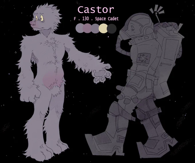 Really simple ref so I can start drawing her again 