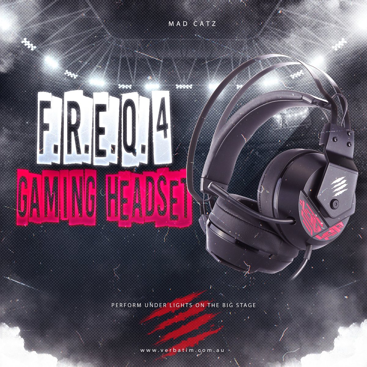 MadCatzANZ's tweet photo. 🎧🎮 Mad Catz F.R.E.Q. 4! 🚀🔊
Hear every detail and dominate the battlefield with precision sound and crystal-clear communication. 🎯🗣️
Don't settle for ordinary – step up your game with F.R.E.Q. 4! 🏆🎧
#MadCatz #FREQ4 #GamingHeadset https://t.co/iTJOXJFY0P