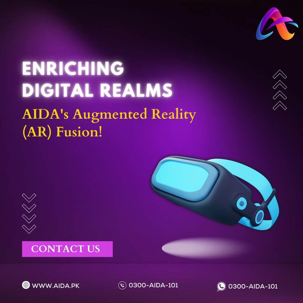 AIDAinsights's tweet image. 🚀 Where virtual meets tangible! Discover AIDA&apos;s Augmented Reality (AR) Integration for Websites and Social Media. Let&apos;s synchronize your online presence with captivating digital experiences. #ARIntegration #AIDAInteractiveMagic #AIDA #AIDAInsights #AIDADigitalMarketing