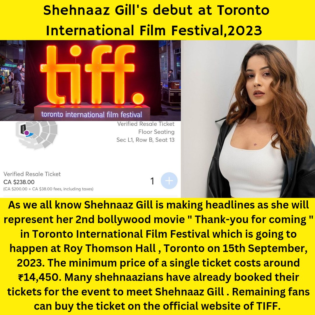 Shehnaaz is making us proud at International Film Festivals 🥺❤️ 

So proud of her 💗
#ShehnaazGill