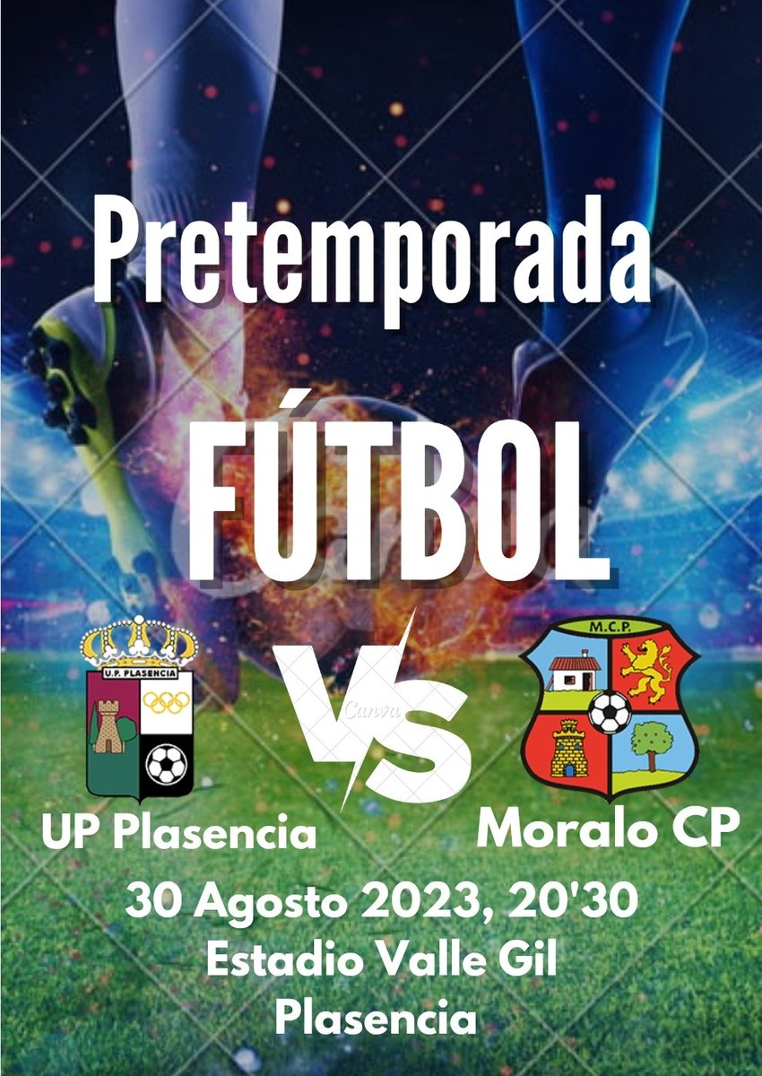 PARTIDO AMISTOSO PRETEMPORADA 
Mañana miércoles 30 tenemos una nueva cita en Plasencia. Acompaña al equipo y ve a verlo. Penúltimo partido de Pretemporada.
Volveremos, Siempre Volvemos!!!