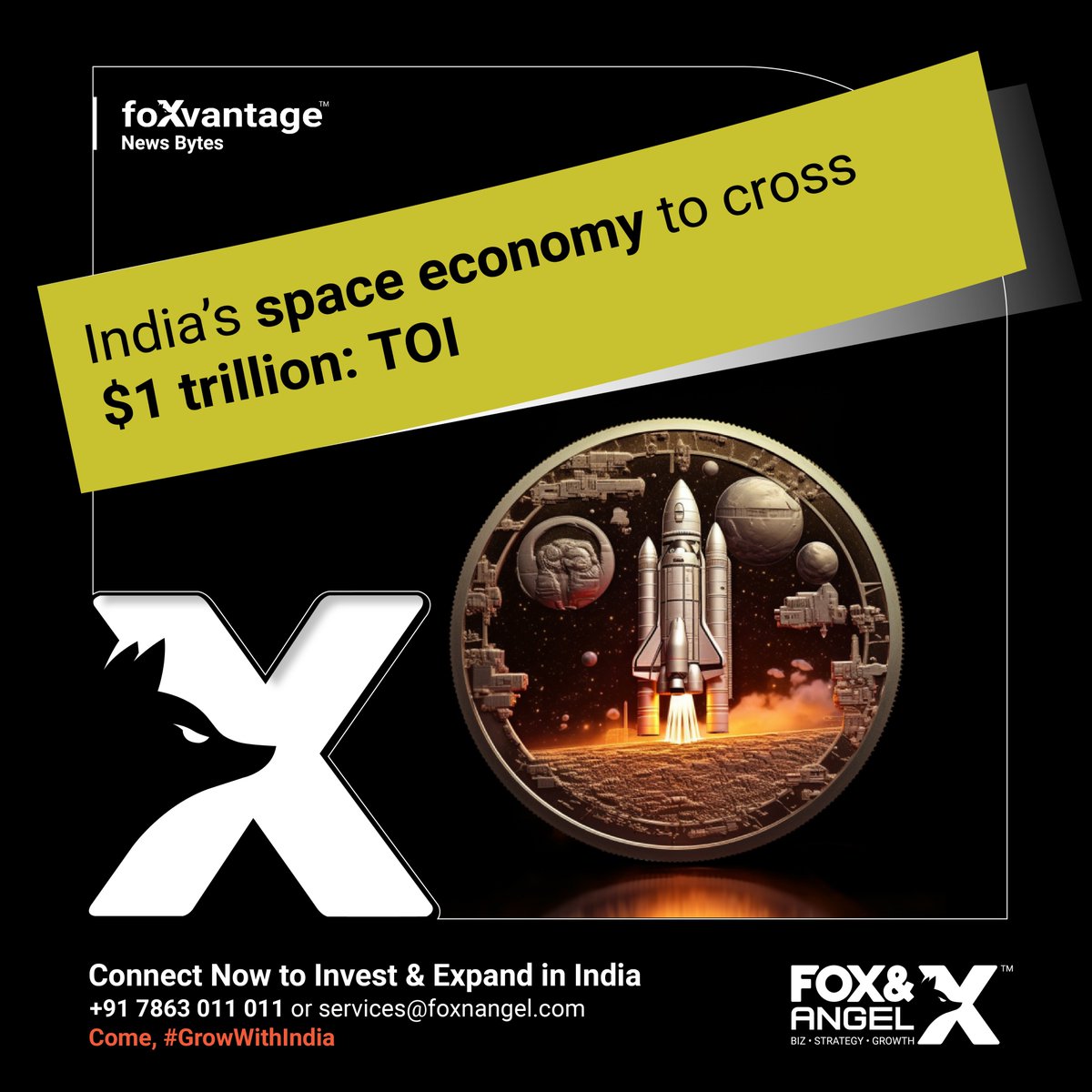 foxnangel's tweet image. India’s space economy to cross $1 trillion: TOI

Come, #GrowWithIndia
.
foxnangel.com
.
.
#FoxvantageNewsBytes #IndianSpaceTech  #SpaceEconomy #SpaceIndustry #BusinessOppotunitiesInIndia #IndianEconomy  #India #Investment #InvestInIndia #Foxvantage #FoxnAngel