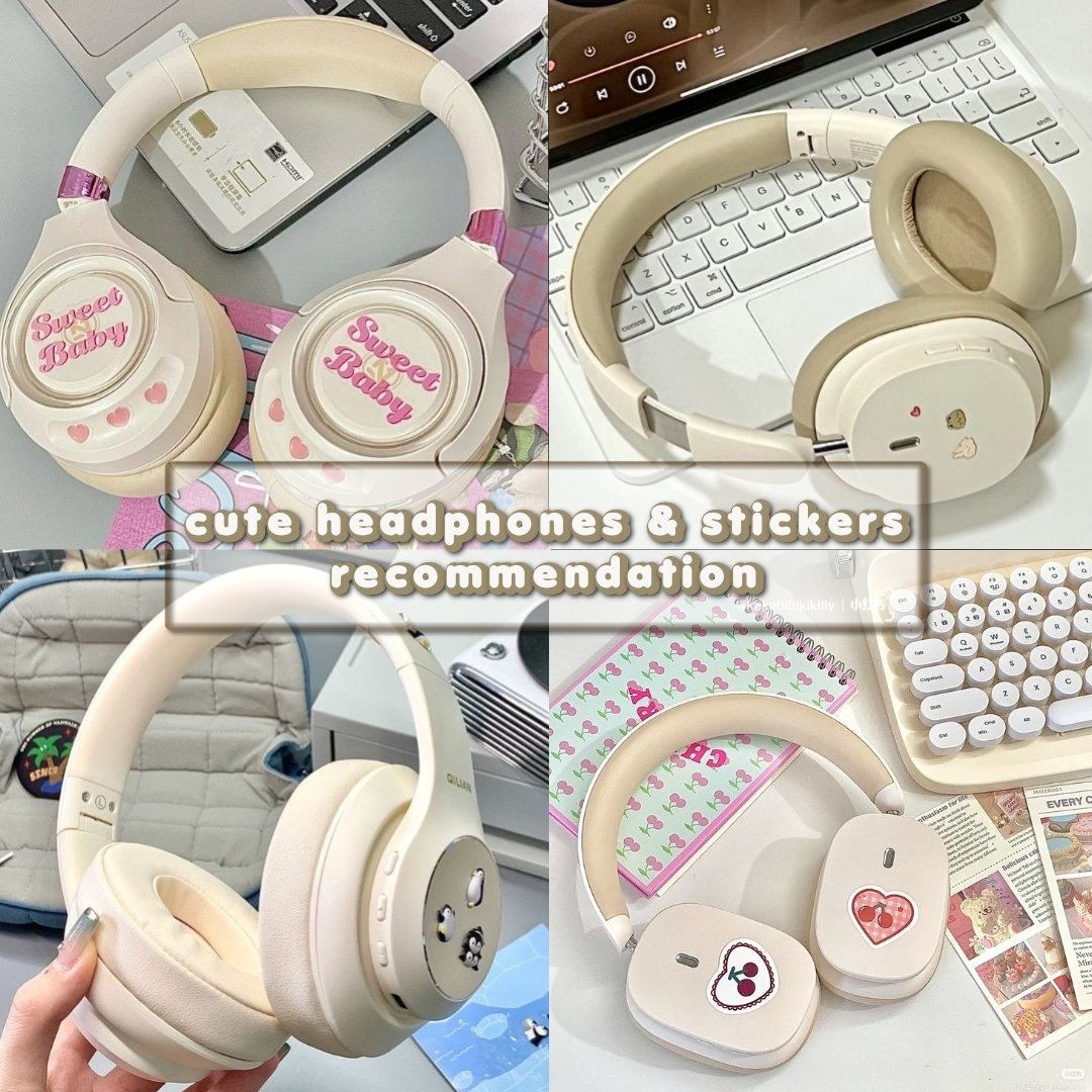 FAIRY CODE! on X: ꒰🐇꒱ cute headphones & stickers recommended-!!! ݁🖇·˚🎀༘  ࣪♡̶ 💬 ᭝ ܰ ៳ׄ 🫧𓄳 • • • a thread cr all pict by the owner   / X