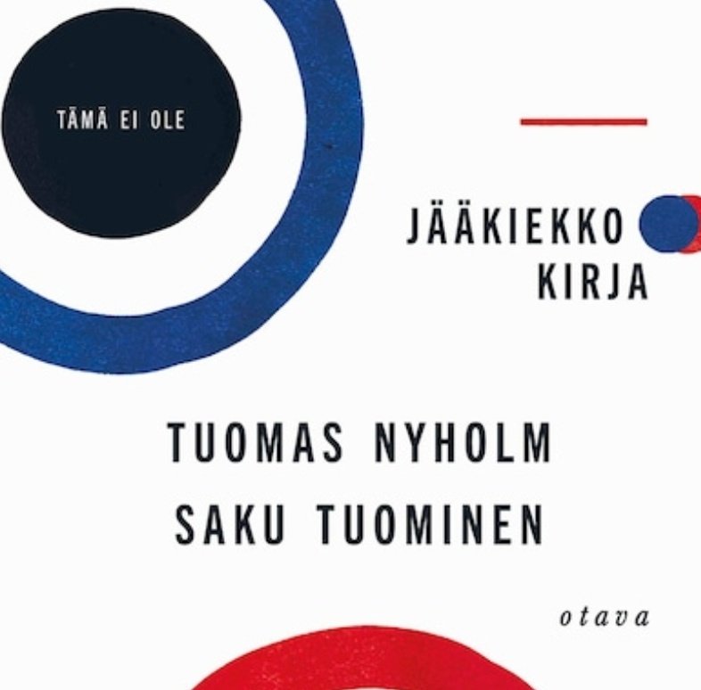 Risto Kivisilta (@rkivisilta) on Twitter photo *Tämä ei ole jääkiekkokirja* tuli vihdoin kuunneltua. Paras johtamisen kirja jonka olen käynyt läpi pariin vuoteen. Tiivis, konkreettinen, eikä suostu typeriin yksinkertaistuksiin. Kuunneltuna luultavasti vielä parempi kuin luettuna. 5/5
<a href="/TuomasNyholm/">Tuomas Nyholm</a> <a href="/sakuidealist/">Saku Tuominen</a> *Tämä ei ole jääkiekkokirja* tuli vihdoin kuunneltua. Paras johtamisen kirja jonka olen käynyt läpi pariin vuoteen. Tiivis, konkreettinen, eikä suostu typeriin yksinkertaistuksiin. Kuunneltuna luultavasti vielä parempi kuin luettuna. 5/5
<a href="/TuomasNyholm/">Tuomas Nyholm</a> <a href="/sakuidealist/">Saku Tuominen</a>