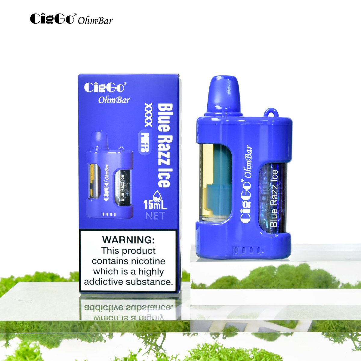 2023 LOCKTANK technology-- CigGo OhmBar 15ml disposable vape #vape #disposablevape #wholesaleivape #vapes #puff #atomizer #ecigarette #electroniccigarette #disposable #luckeevape #hookahshishapenprice #emptyvape #vaper #wholesalecheapvape #electronichookahprice #ecigaretteliquid