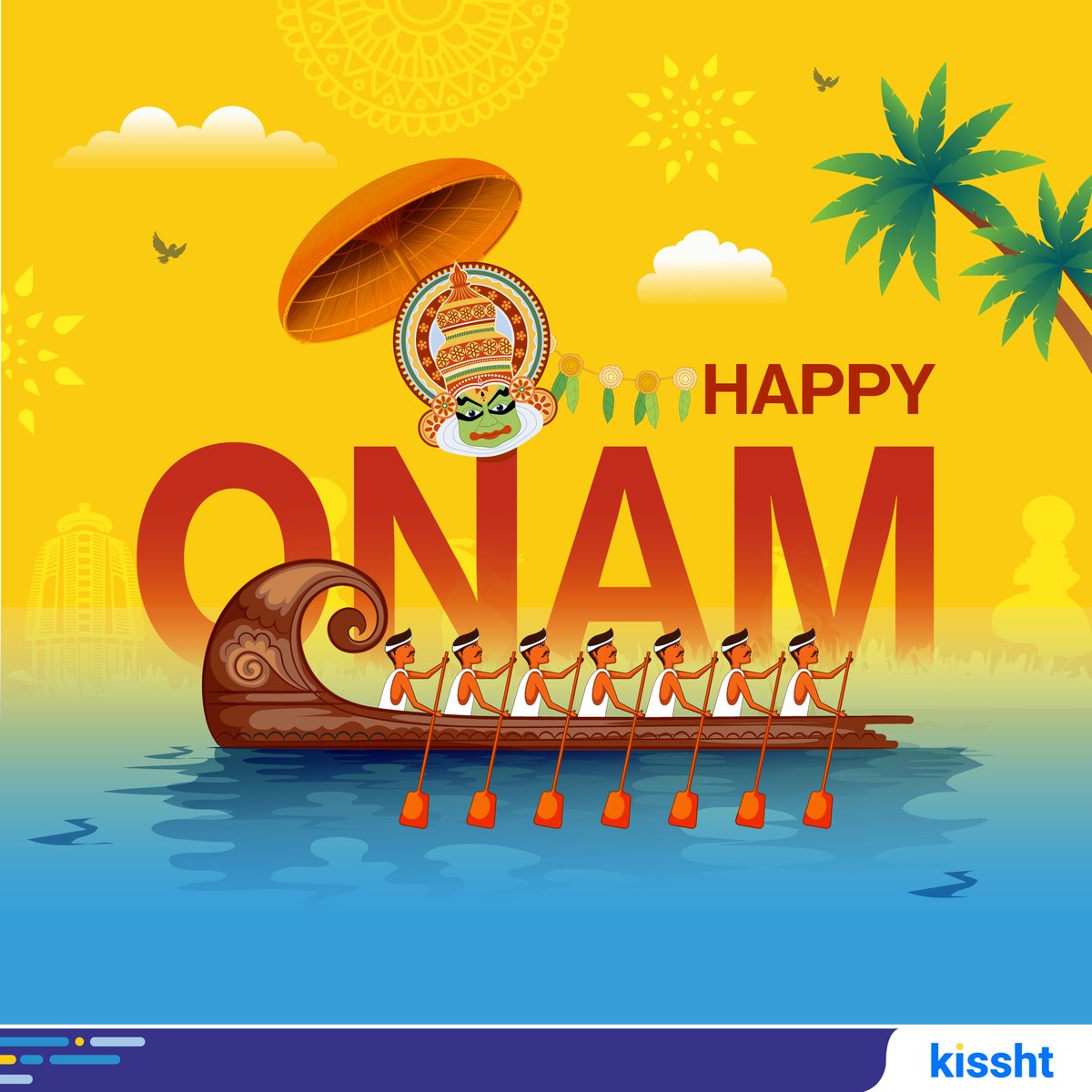 Kissht_EMI's tweet image. Team Kissht wishes everyone a Happy Onam! 🌺
#kissht #onam #fintech #festival