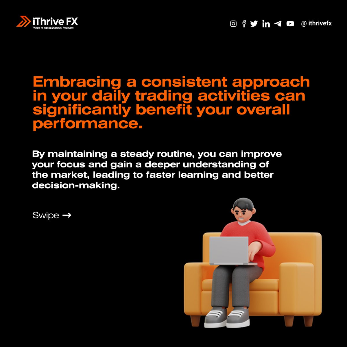 ithrivefx's tweet image. &quot; Mastering the art of trading, one chart at a time. Turning knowledge into profit  #TradingMastery #FinancialFreedom #ChartingSuccess&quot;