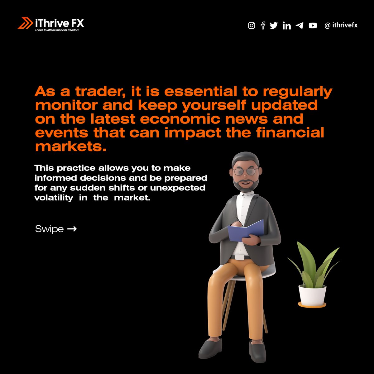 ithrivefx's tweet image. &quot; Mastering the art of trading, one chart at a time. Turning knowledge into profit  #TradingMastery #FinancialFreedom #ChartingSuccess&quot;