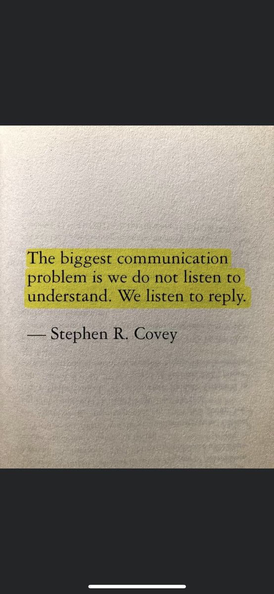 hafeez_saira's tweet photo. Biggest Communication Challenge😥

We always listen others to reply not understand or communicate👂👂

Let’s try to understand truly what others want to say before chime in����

Listen to understand 😊

#communicate #reply #listen #other #communication #skills #life #lifelessons https://t.co/oIoMqU6MMX
