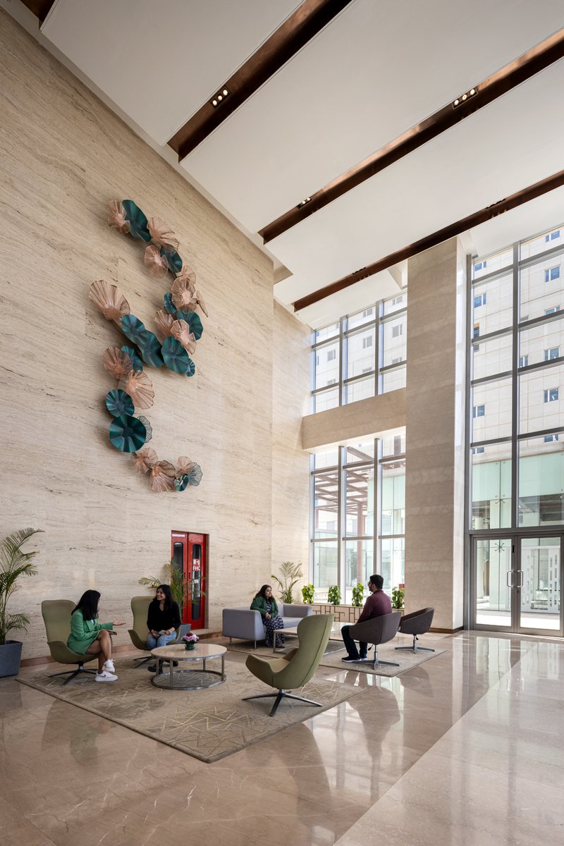 TataIntellion's tweet image. Step into the future at Intellion Edge - a fusion of innovation, sustainability, and wellness right in the heart of Gurugram's Sector 72. It's not just a space, it's an experience.

#IntellionEdge #DreamWorkspace #WorkspaceDesign #Productivity #FutureOfWork