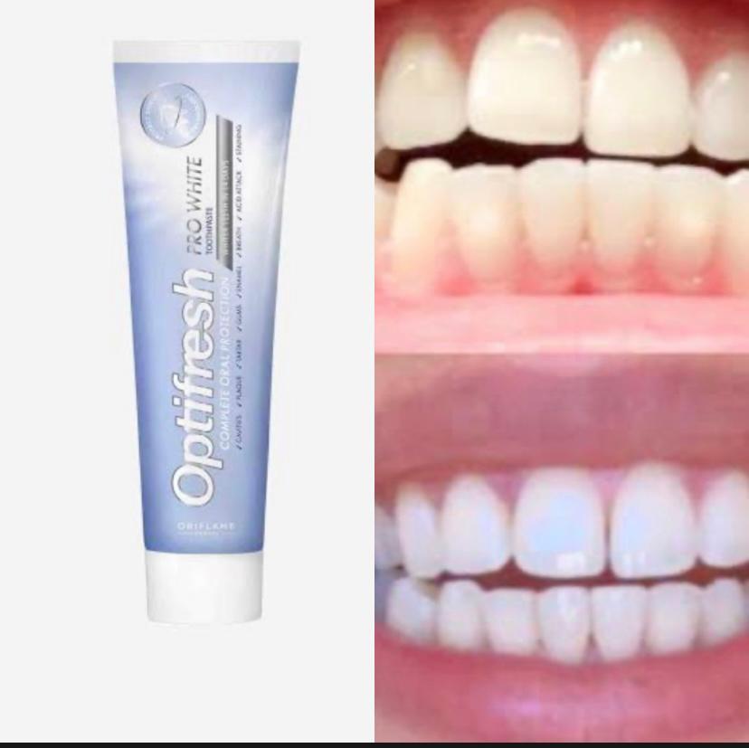 verabelle_'s tweet image. Optifresh offers a complete oral care regime for your whole family. 
The Optifresh range of oral care products will help strengthen your teeth to prevent cavities whilst keeping your breath fresh and your smile beautiful.
Price #3500

#teeth #sensitivetooth #oriflame #oral