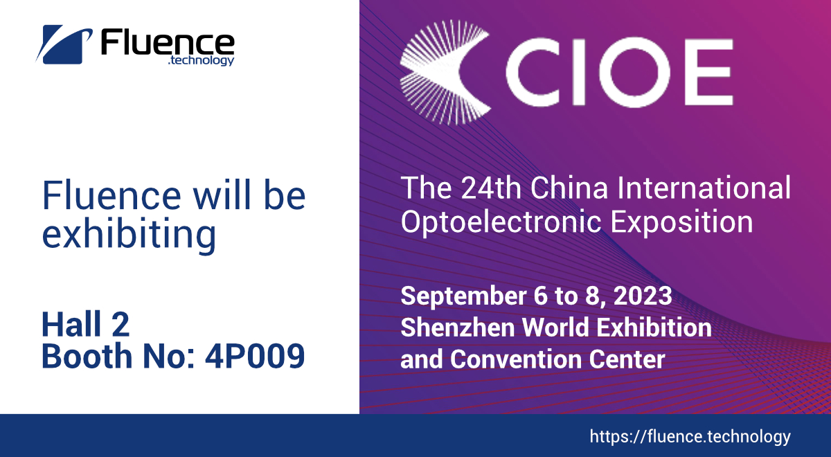 See Fluence's latest rugged industrial femtosecond lasers at the biggest optoelectronic exhibition in China - CIOE 6 - 8 Sept, Hall 2, Booth 4P009. 

📅 Shenzen, World Exhibition &amp; Convention Centre
