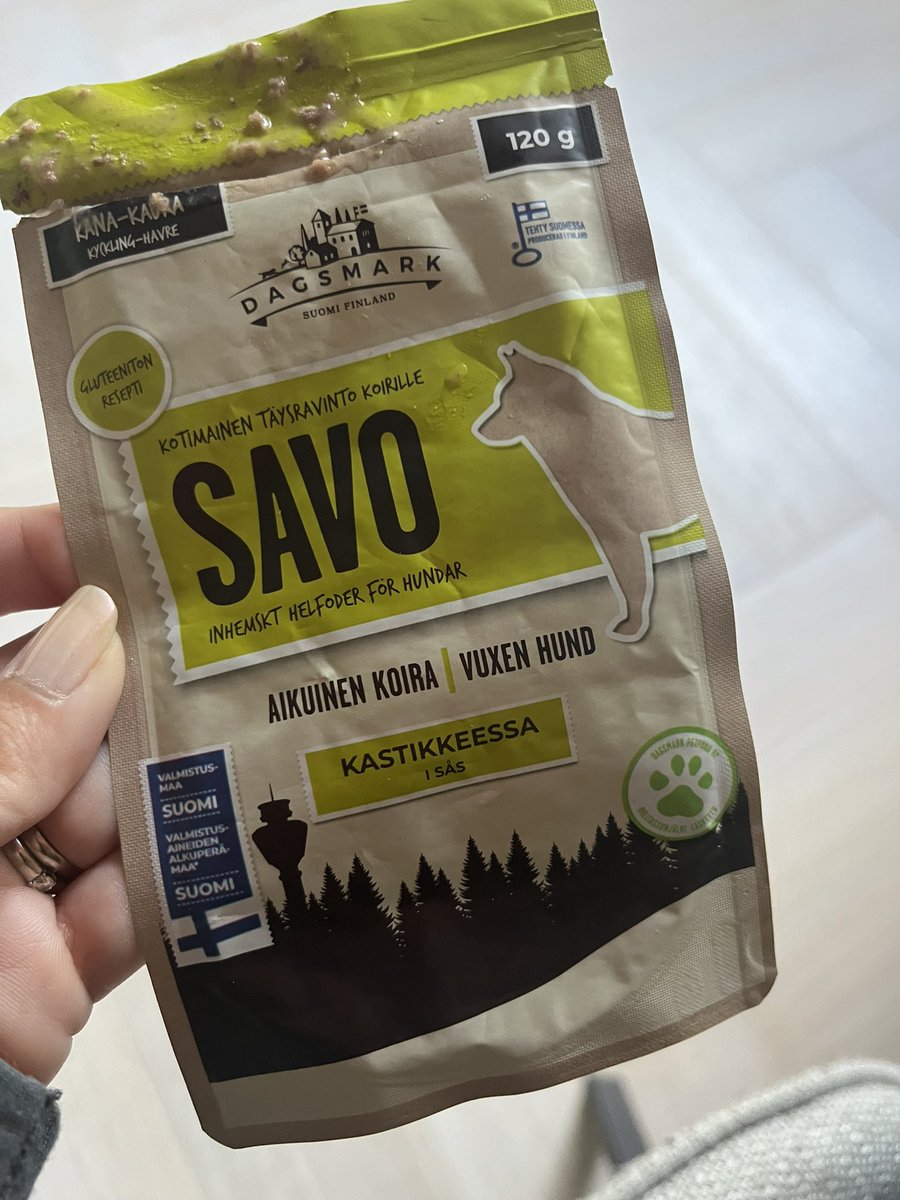 Syötänkö nyt siis koiralleni ”aikuista koiraa kastikkeessa”? 😳