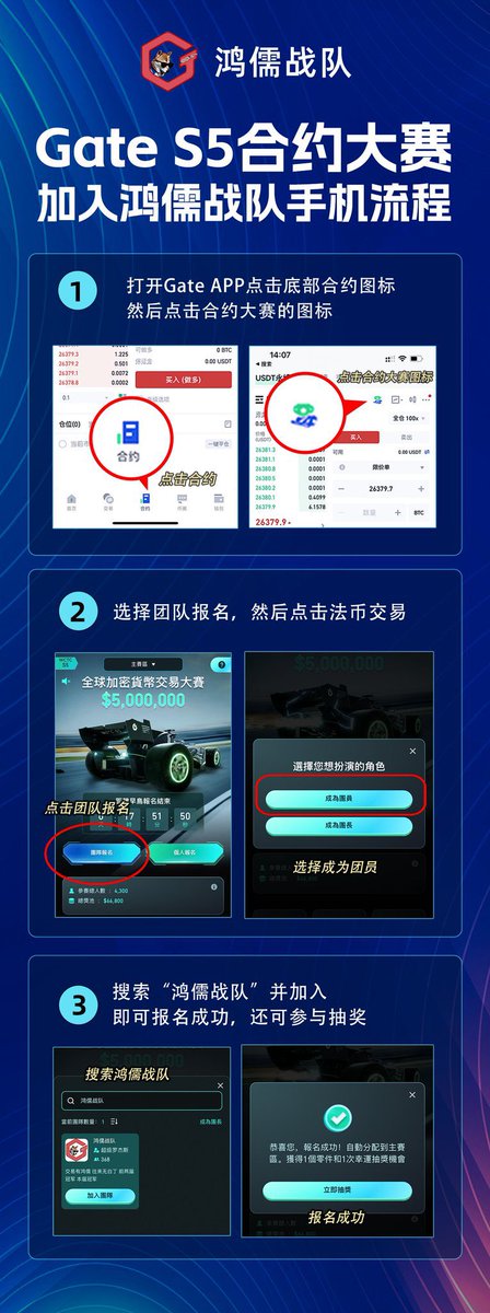 📢免费抽iPhone，最后24小时
🎁Gate周边✖️5️⃣、GateVIP5✖️5️⃣

✅加入鸿儒战队  争取三连冠：https://t.co/RwnTVjWdqc

#鸿儒战队 ✖Gate S5合约大赛
🧧转赞评关注
@superogers1 @isadora288881
 
✅欢迎战友归队，好礼享不停~
✅鸿儒战队tg群：https://t.co/615WGhIN1C https://t.co/OzYs0KuyLa
