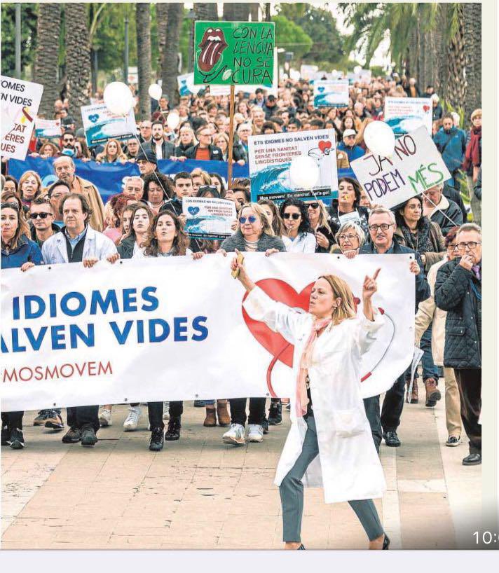 mosmovem's tweet image. MosMovem se congratula por la eliminación del requisito de catalán a personal sanitario. No así al no sanitario
Queda mucho por hacer y sobretodo en la manipulación a nuestros jóvenes para un proyecto político de cuatro mangantes.
Gracias @ppbalears @voxbaleares