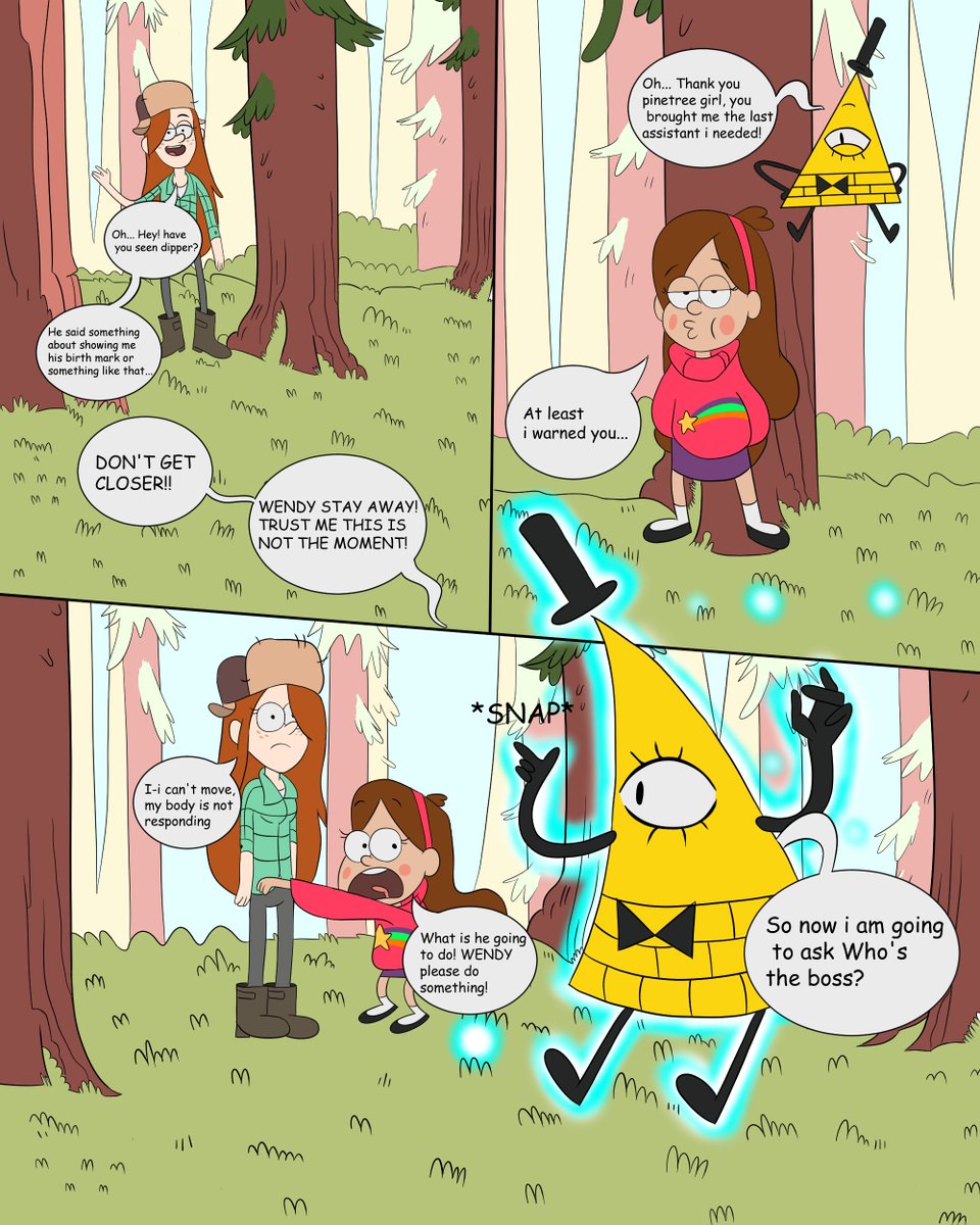 Angelis23_'s tweet photo. Bill cipher revenge, Part 4❌ check out on-going art! at: https://t.co/2EIJGEBwMQ #tg #tf #tsf #transformation #tgcomic #genderbender https://t.co/mUDQWsRQDv