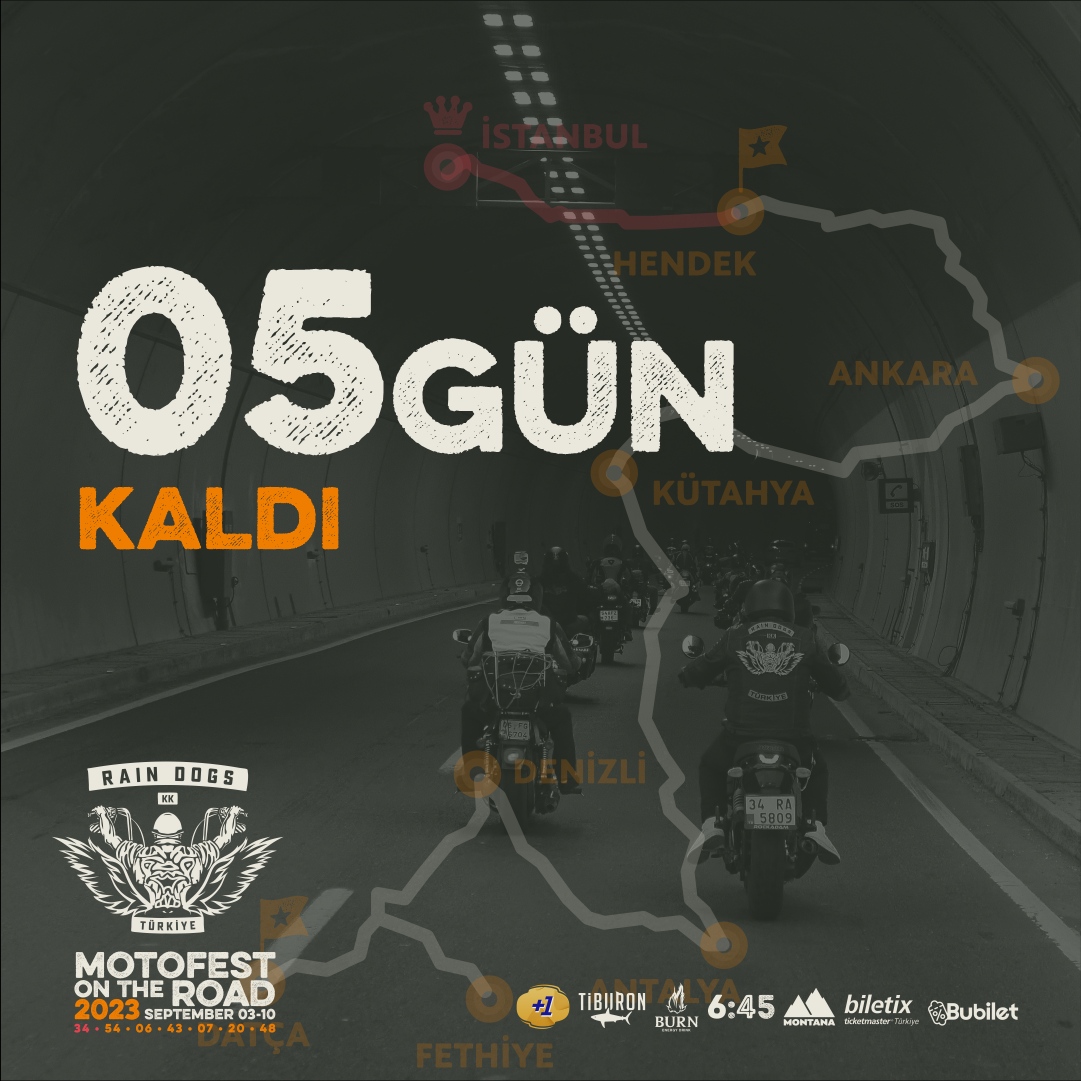 raindogskk's tweet photo. BÜYÜK SÜRÜŞE 5 Gün KALDI!
⁠
TÜM MOTOR TİPLERİ bizimle birlikte sürebilir!⁠
⁠
Siz de RAIN DOGS ile şehir girişlerinde buluşun ve birlikte konser mekanına sürün!⁠!⁠
⁠
#motofestontheroad #motofestontheroad2023 #raindogskk https://t.co/9fCGc1Rora