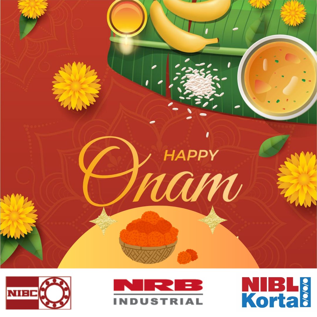 NiblLtd's tweet image. &quot;Wishing you a joyous Onam filled with blessings of success and growth.&quot;

niblkortaballscrews.in

#OnamGreetings #ProsperityAndUnity #NIBLKorta #precisioninmotion #FestiveJoy #SuccessAndGrowth #linearmotion